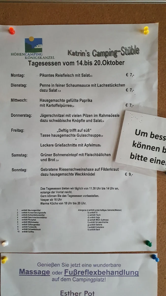 Speisekarte photo 2