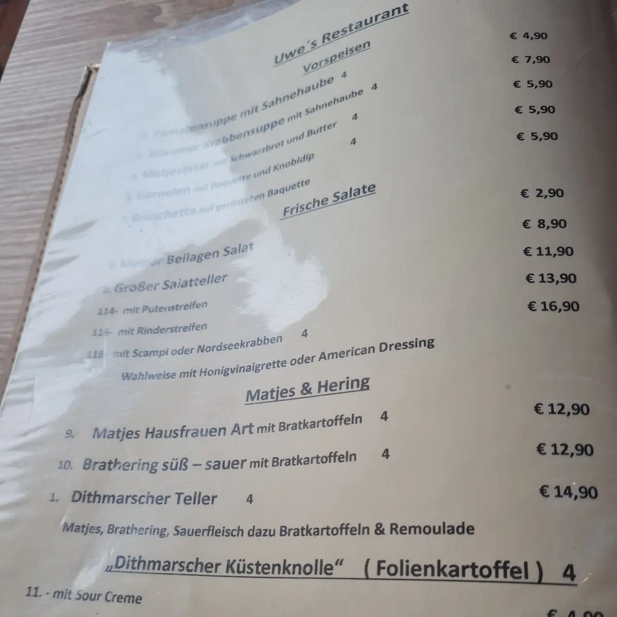 Speisekarte photo 10
