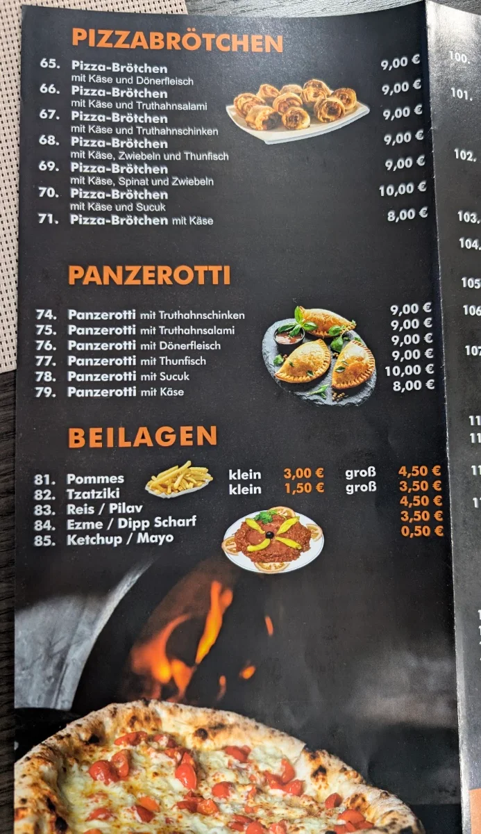 Speisekarte photo 2