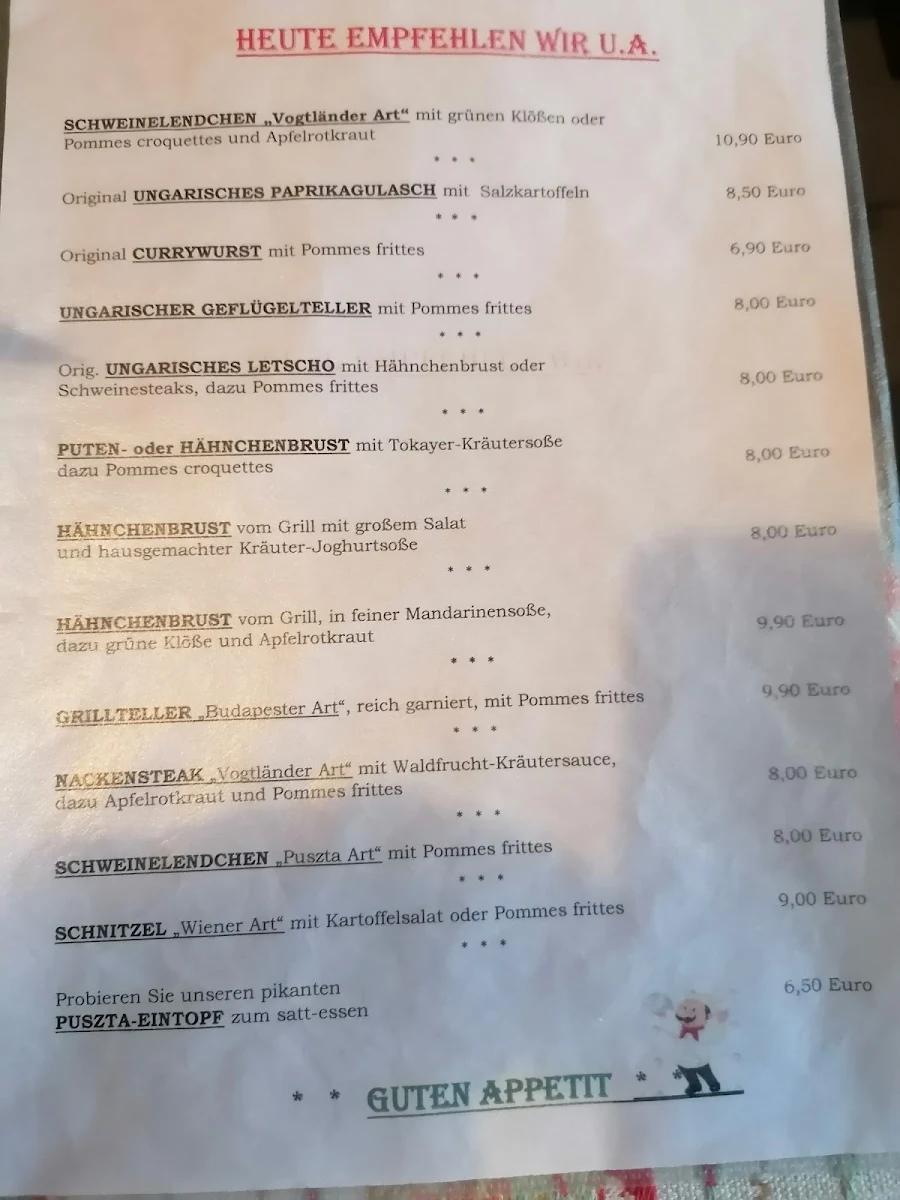 Speisekarte photo 3