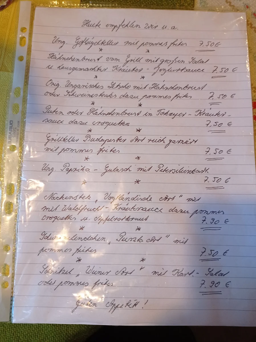 Speisekarte photo 7