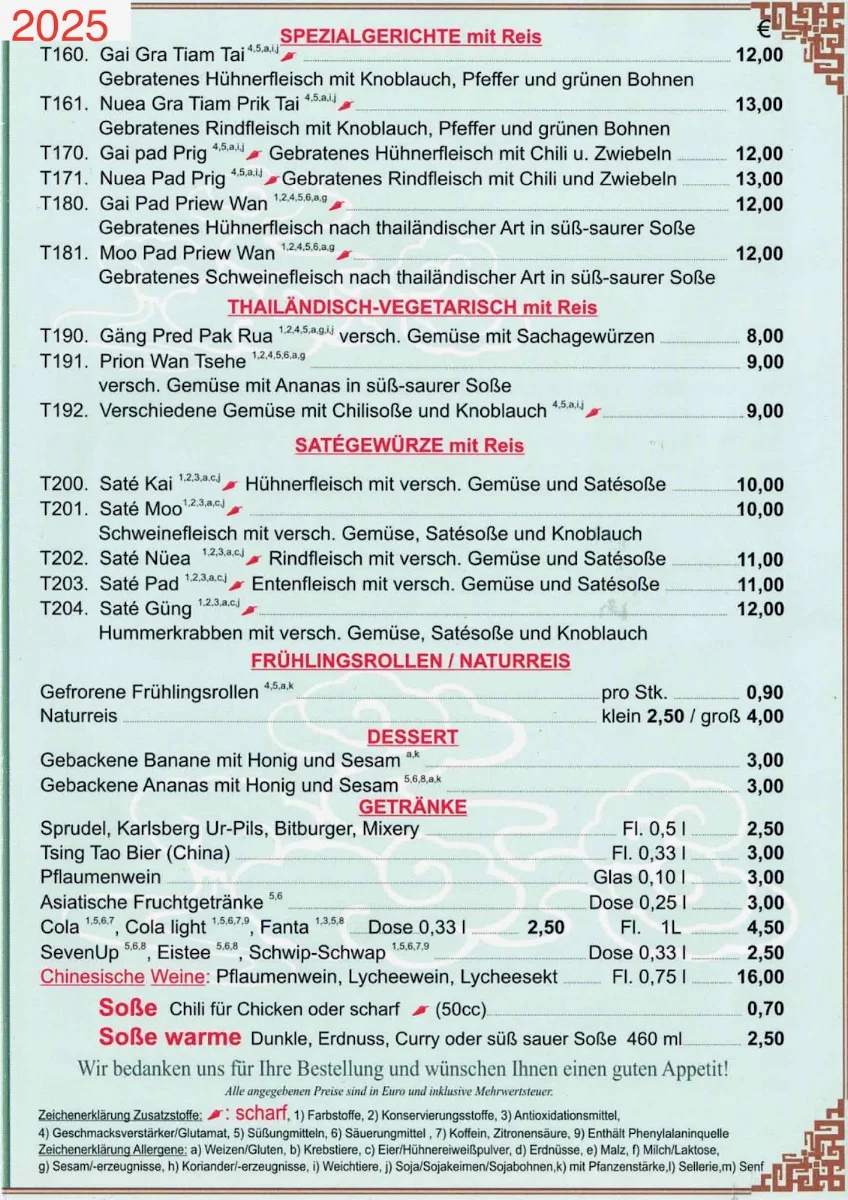 Speisekarte photo 2