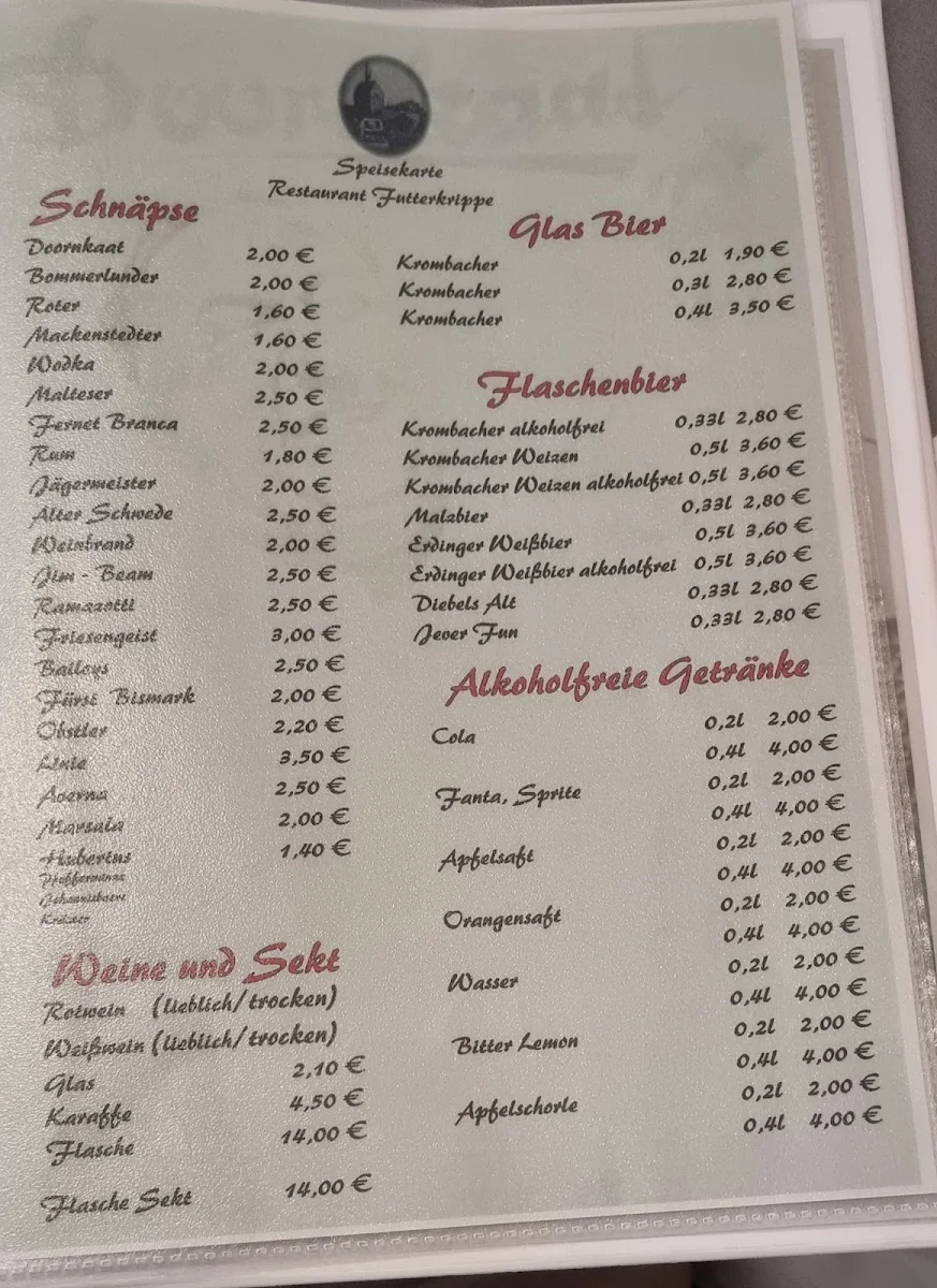 Speisekarte photo 1