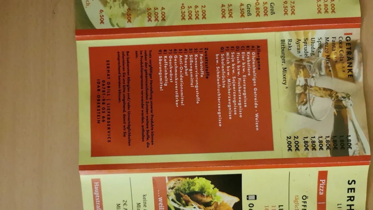 Speisekarte photo 5