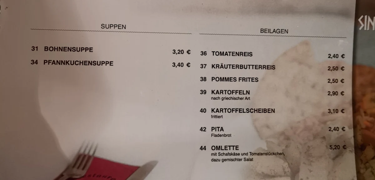 Speisekarte photo 10