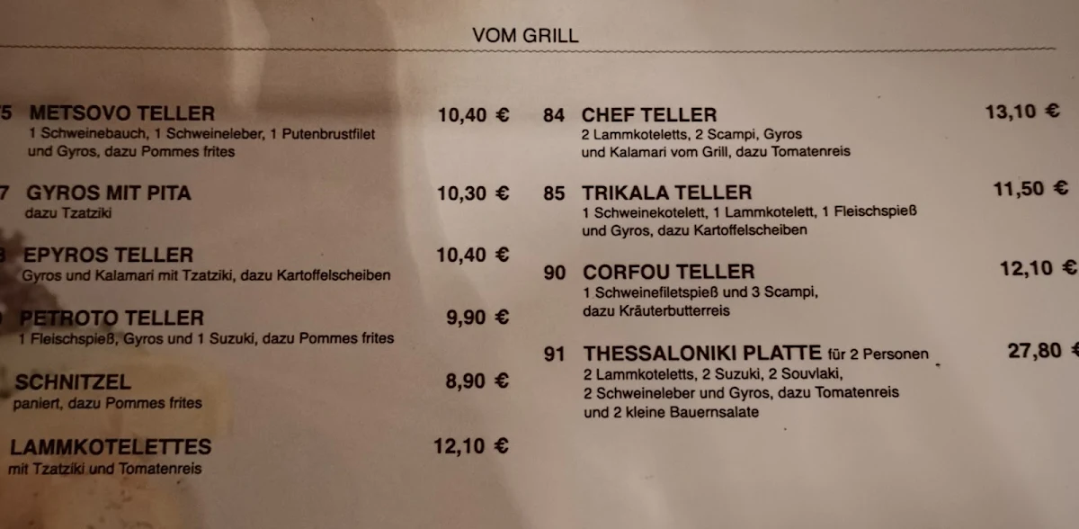 Speisekarte photo 8