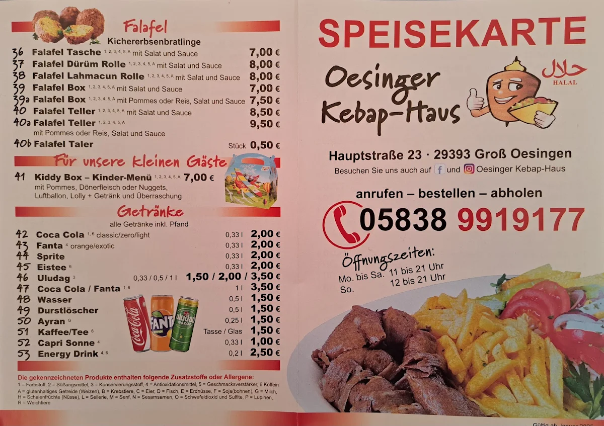 Speisekarte photo 3