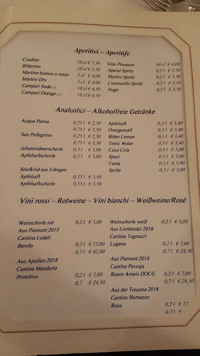 Speisekarte photo 3