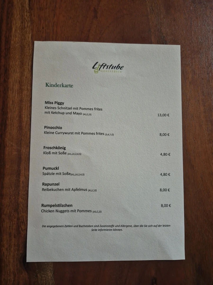 Speisekarte photo 2