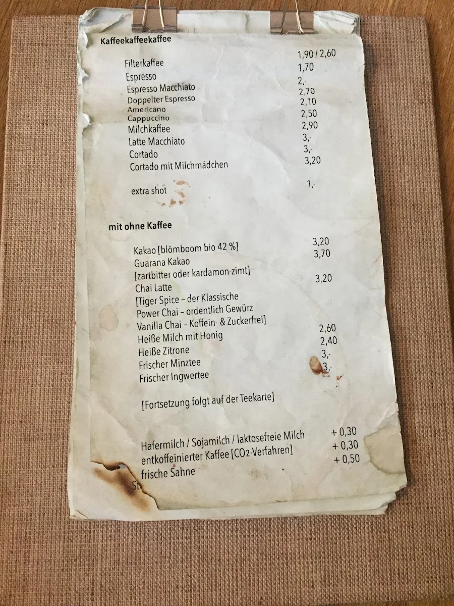 Speisekarte photo 8
