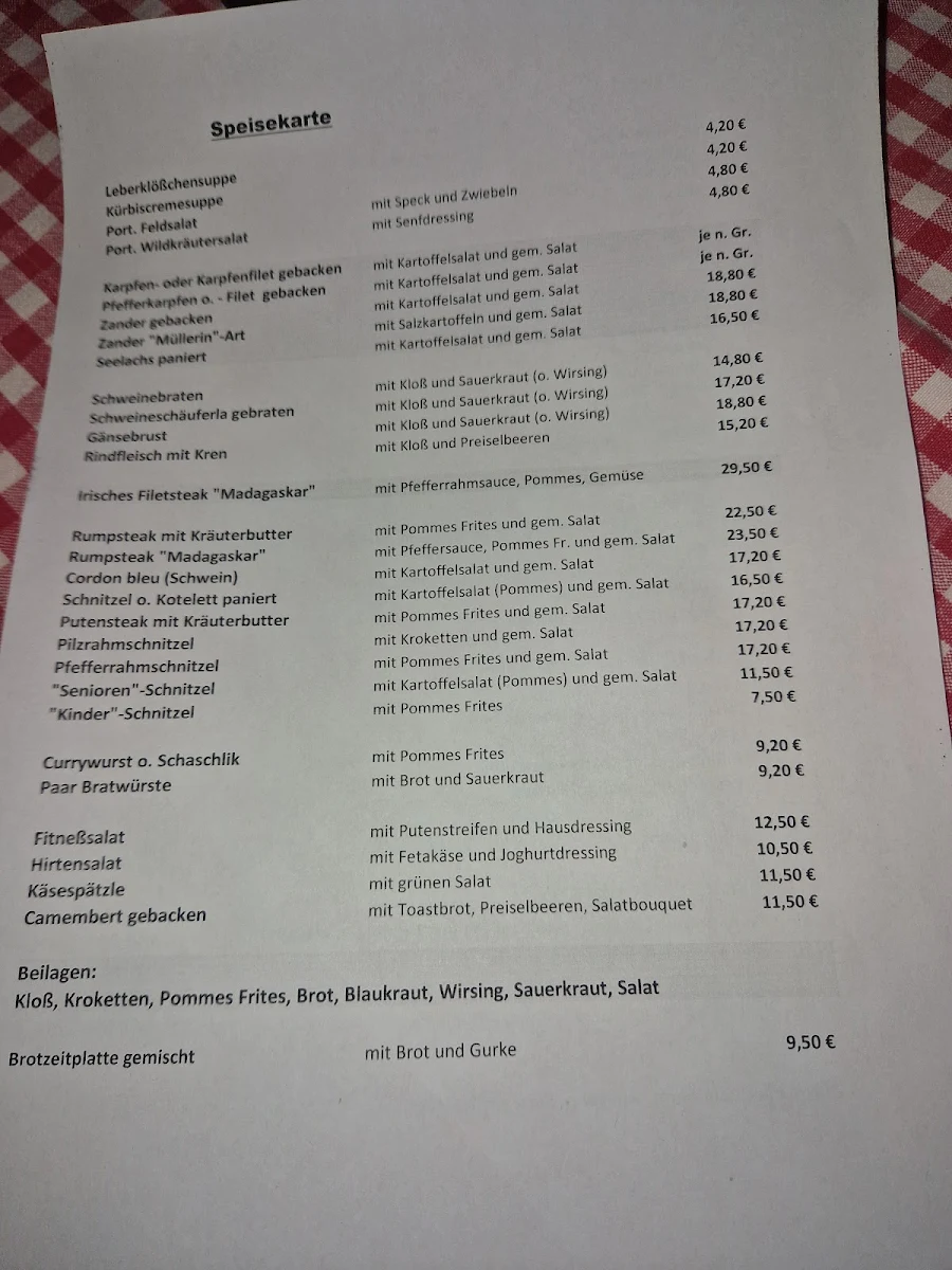 Speisekarte photo 1