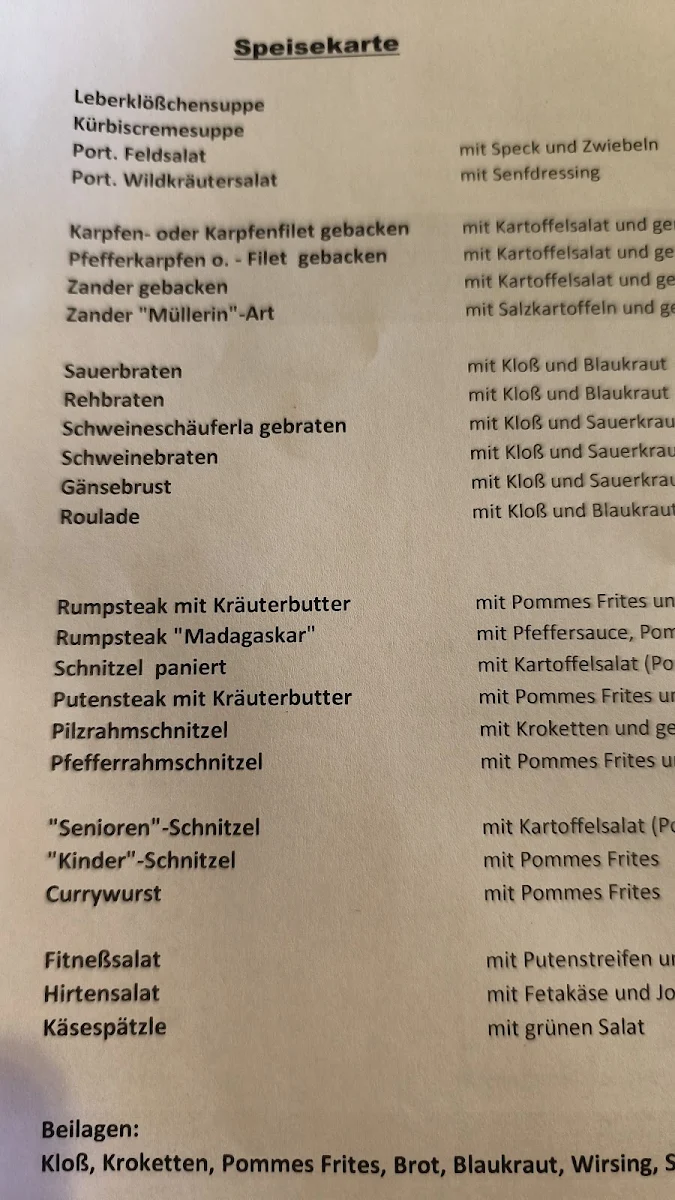Speisekarte photo 3