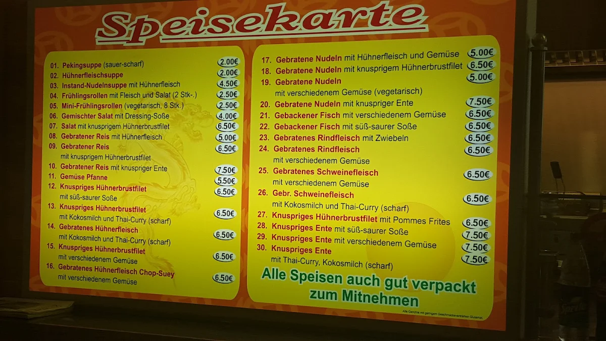 Speisekarte photo 2