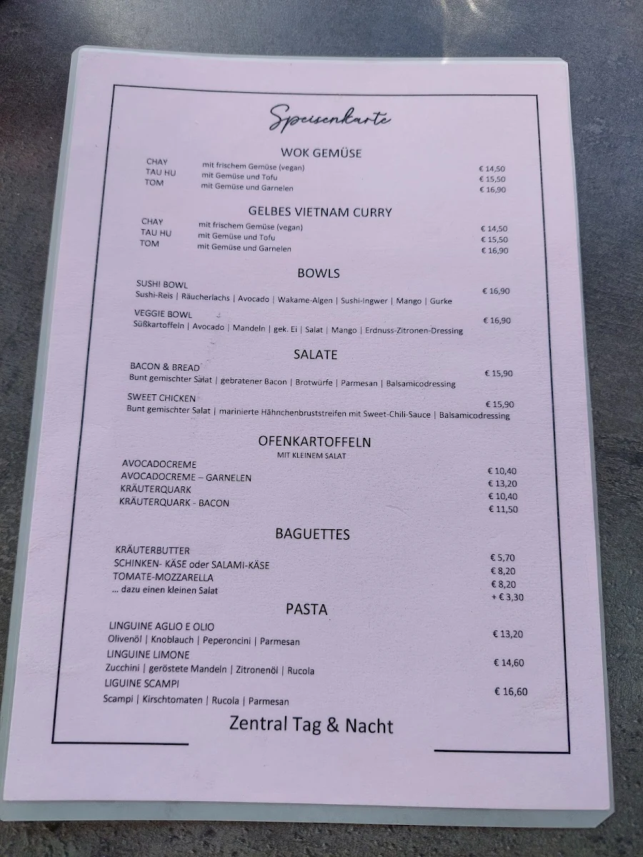 Speisekarte photo 1