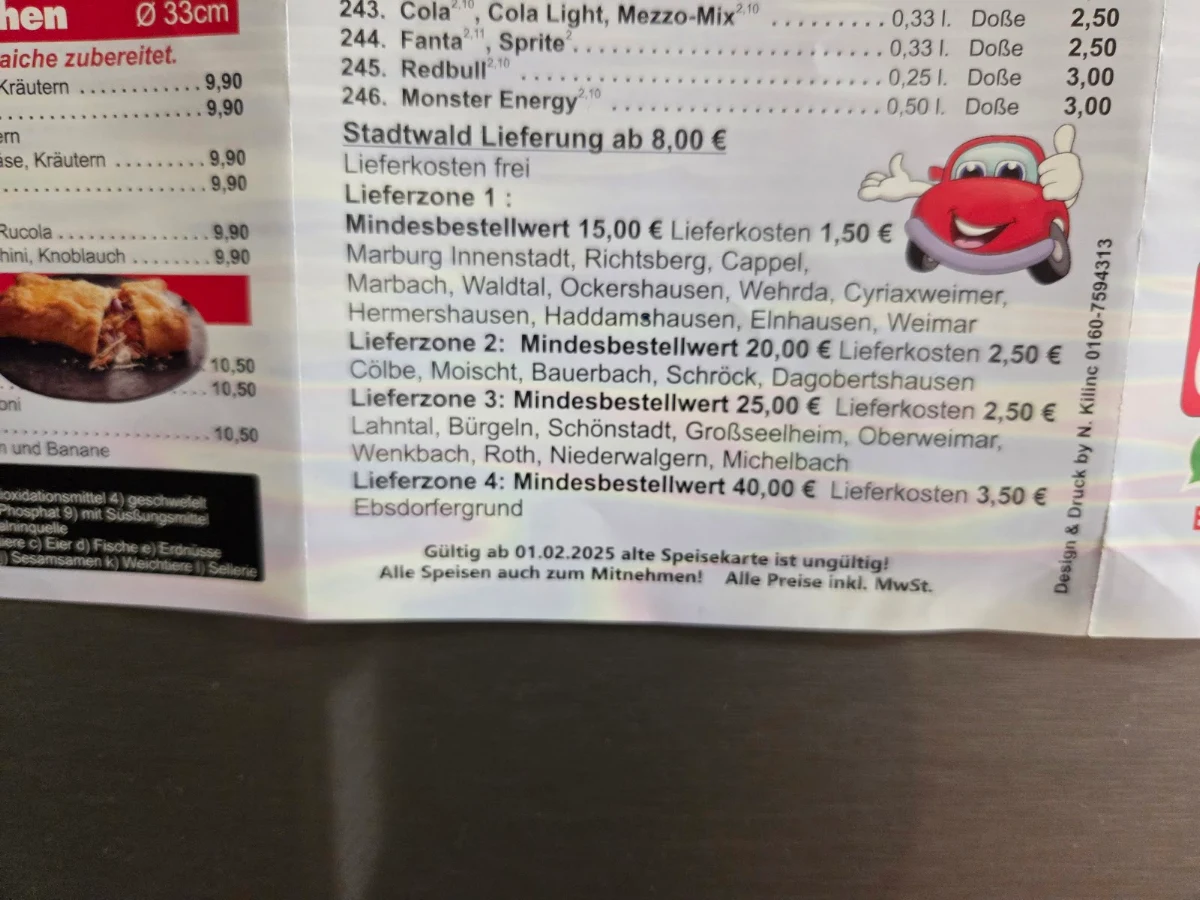 Speisekarte photo 6