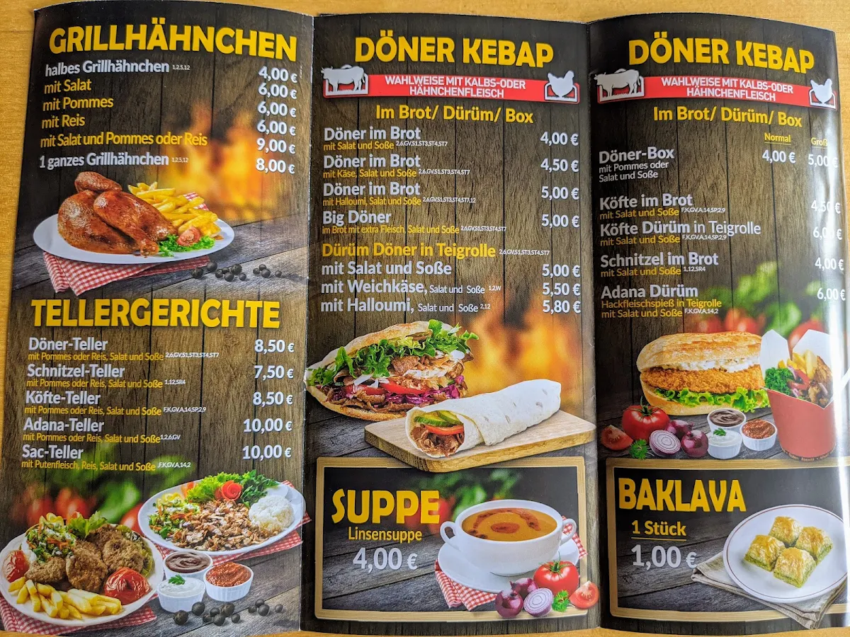 Speisekarte photo 3