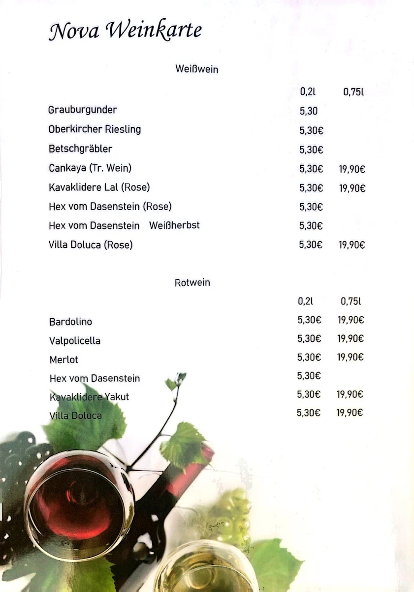 Speisekarte photo 2