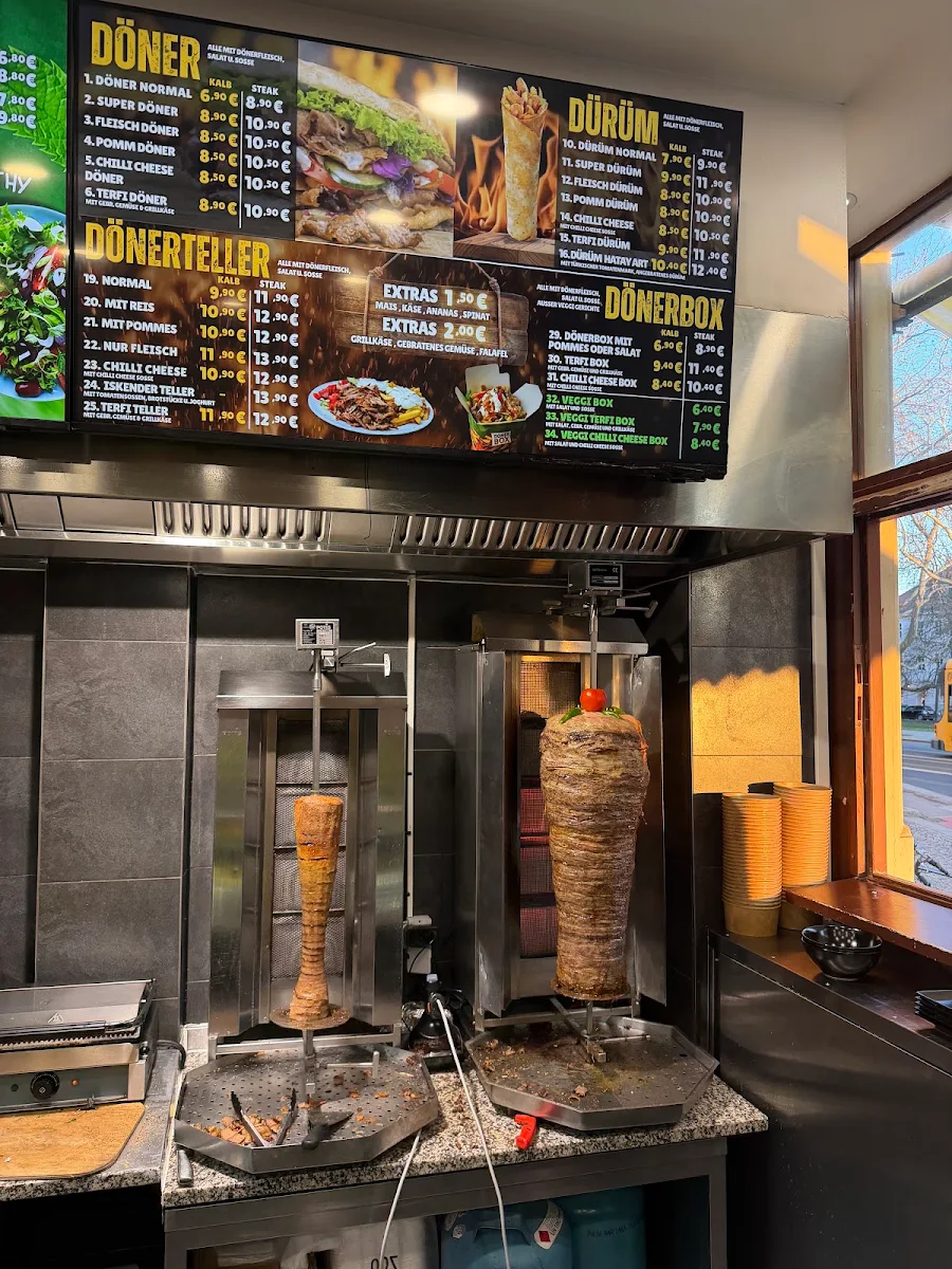 Speisekarte, Eva Steak Döner