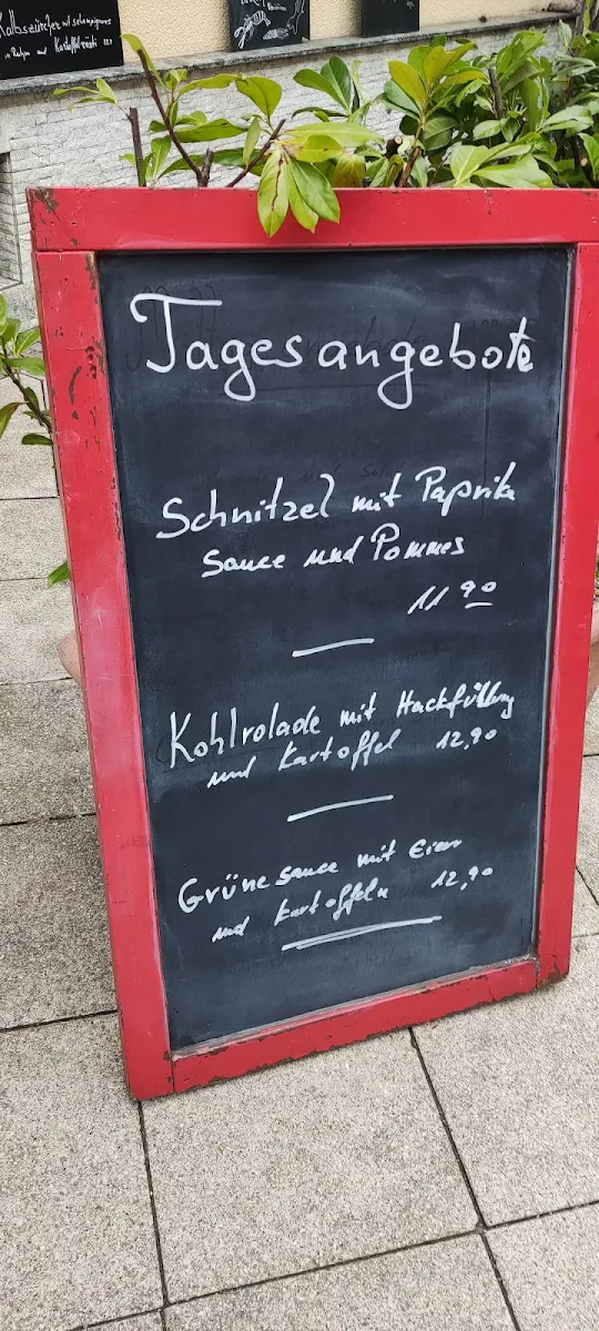 Speisekarte, Stadtschänke