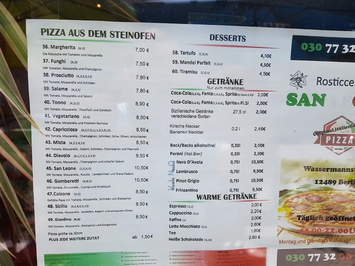 Speisekarte photo 1