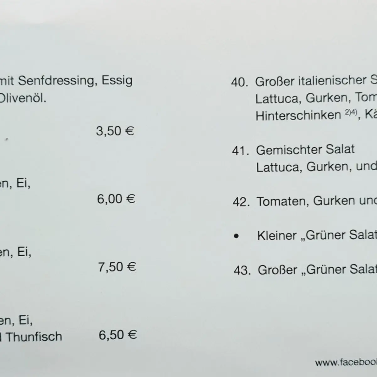 Speisekarte photo 8