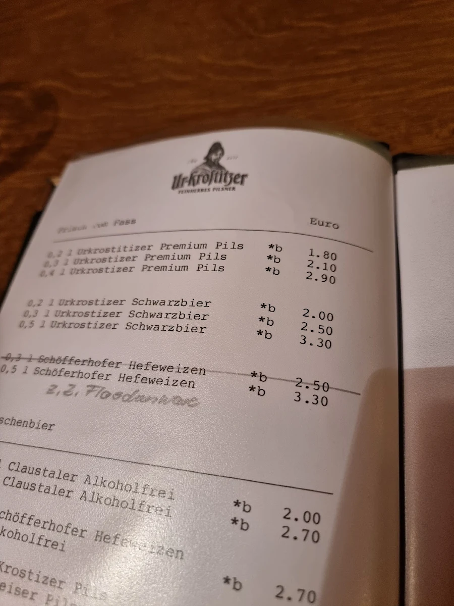 Speisekarte photo 5