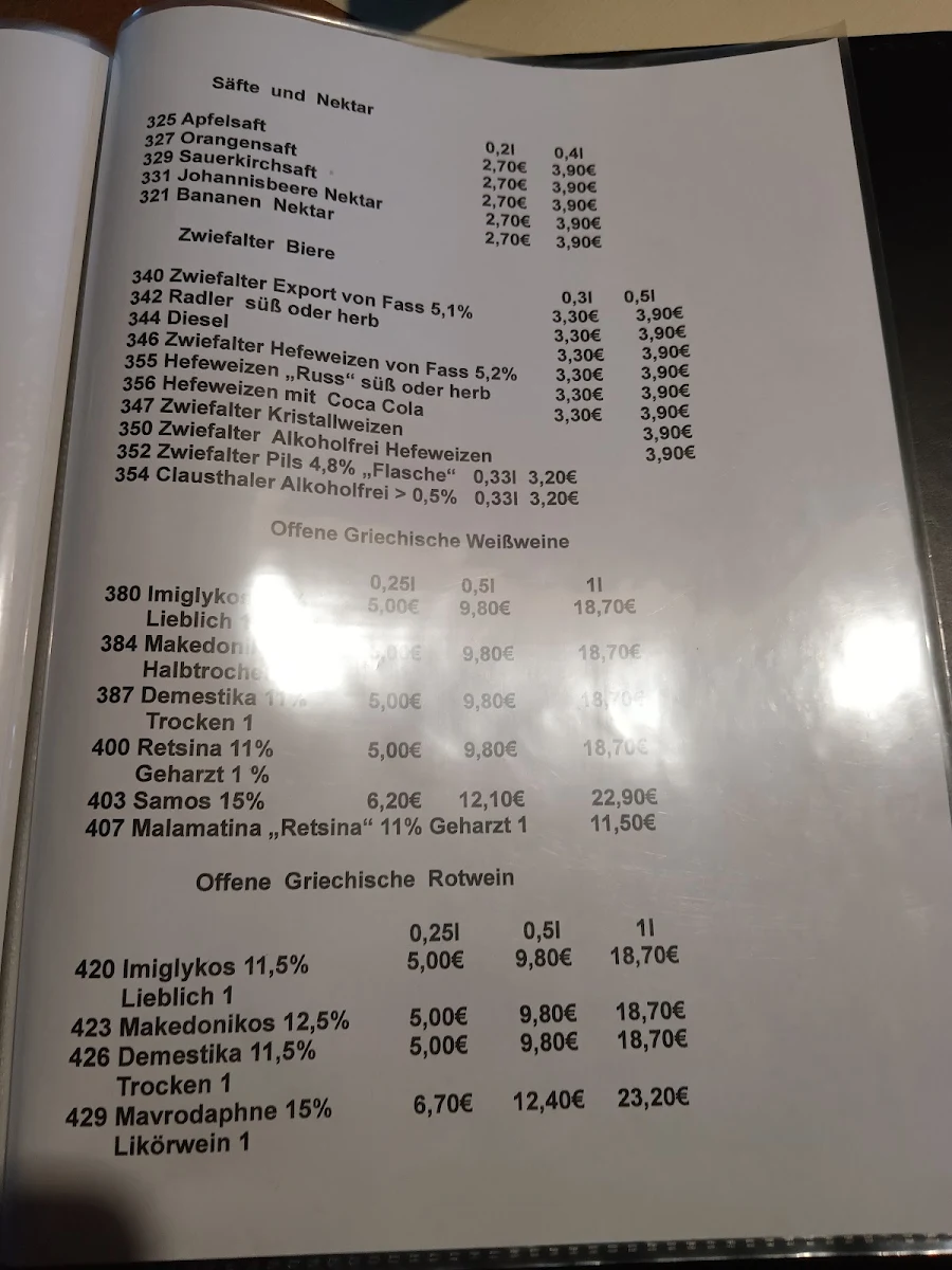 Speisekarte photo 9