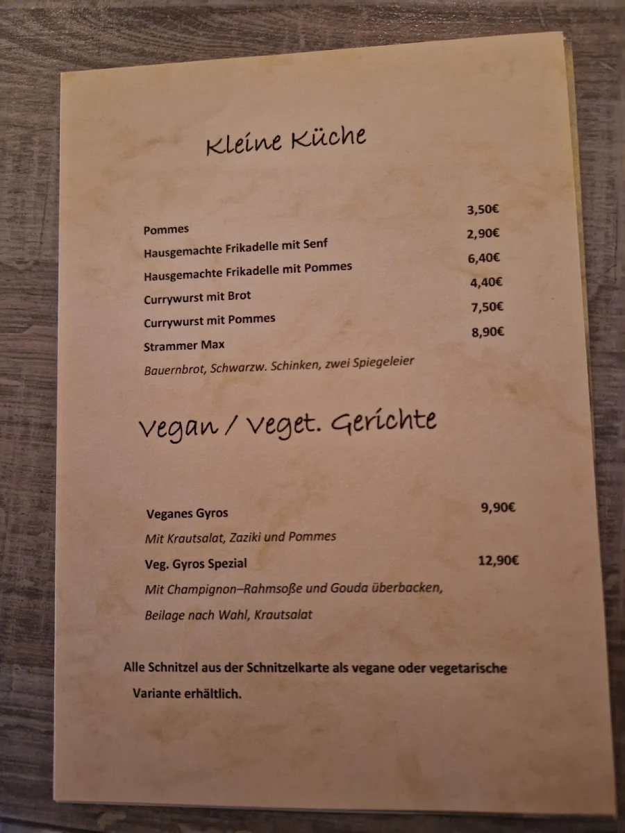 Speisekarte photo 3