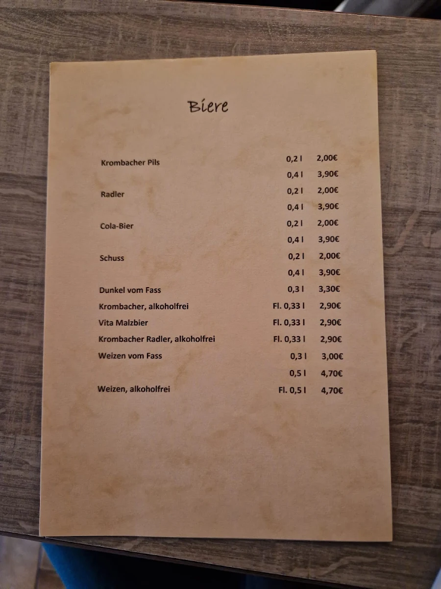 Speisekarte photo 4