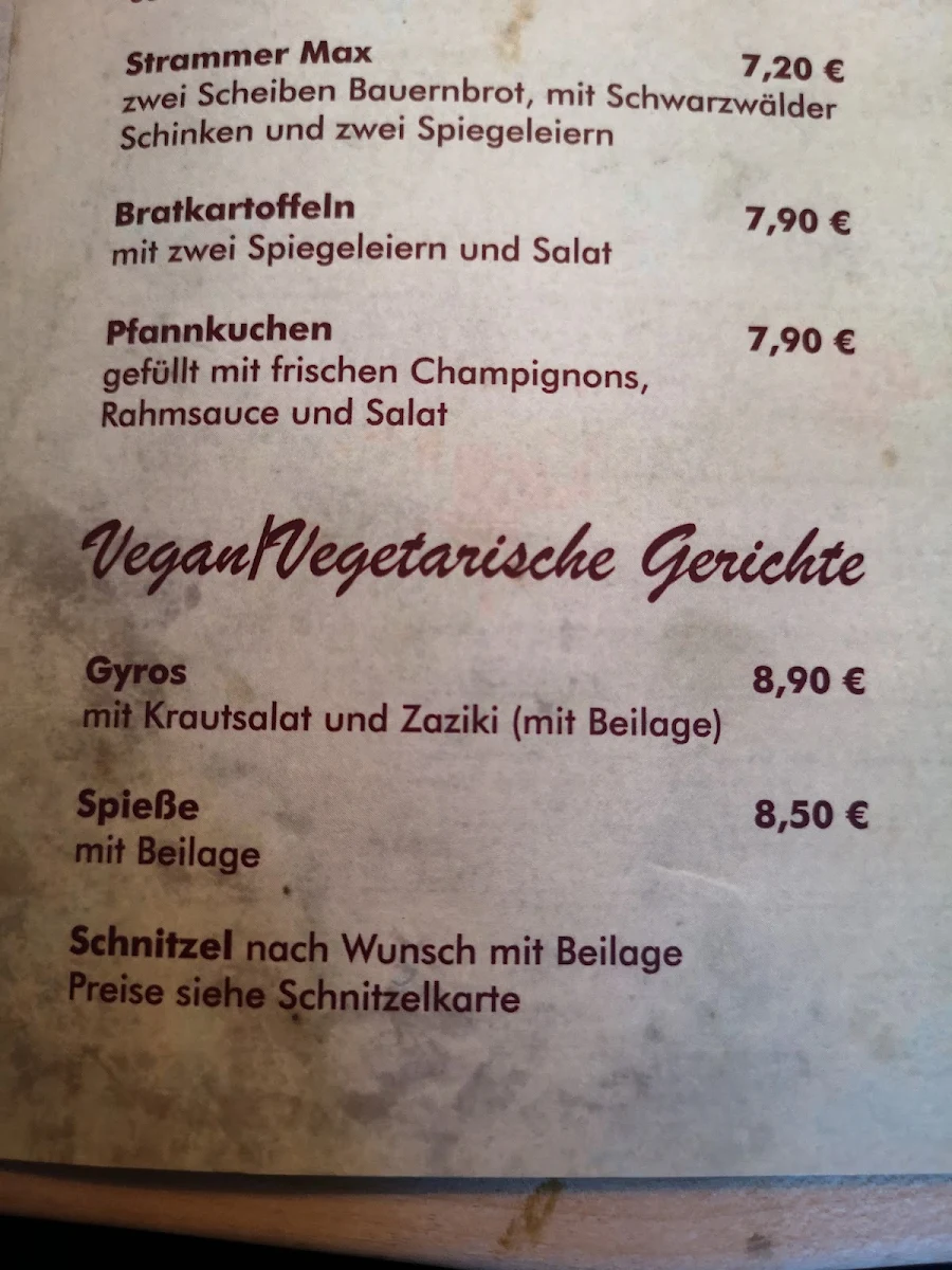 Speisekarte photo 6