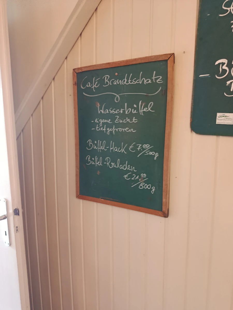Speisekarte, Brandtschatz Café am See
