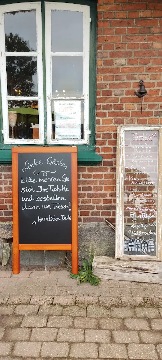 Speisekarte, Brandtschatz Café am See
