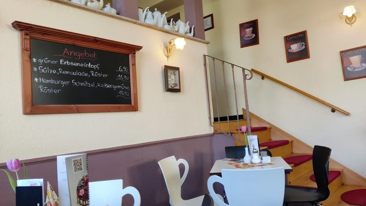 Speisekarte, Café Krüger
