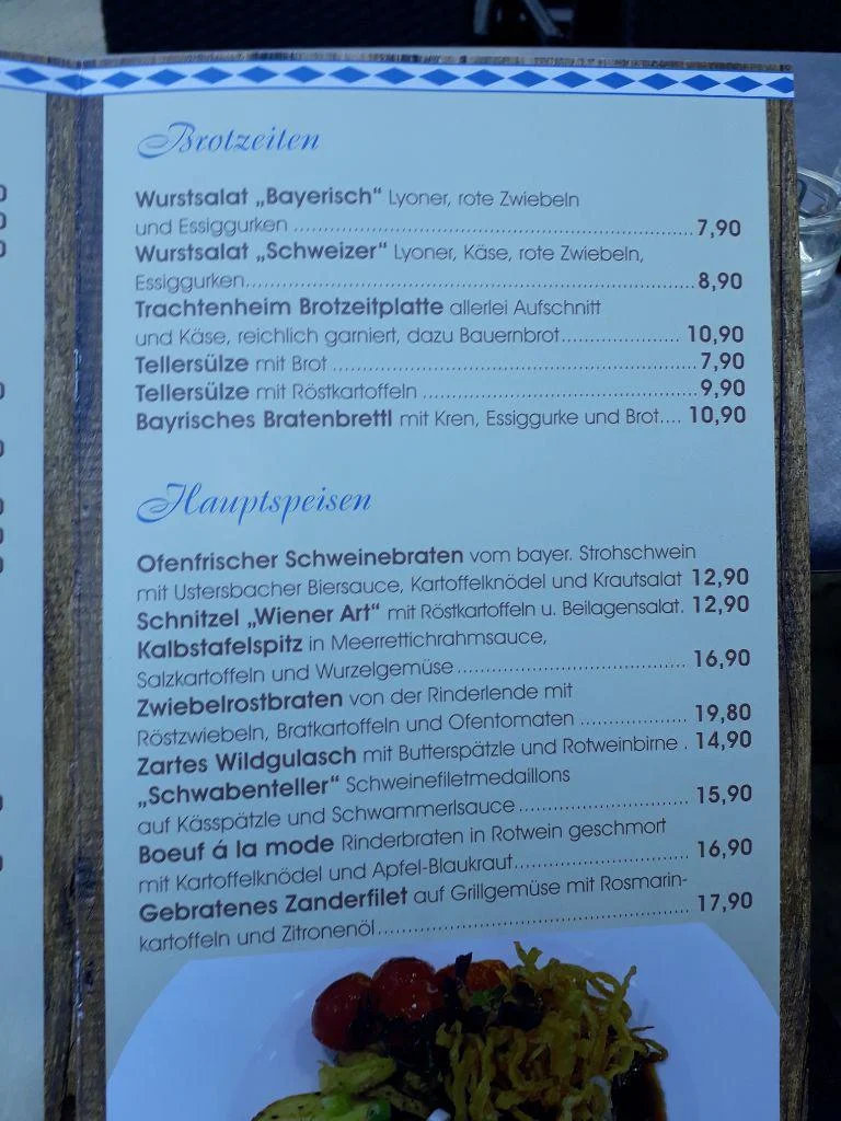 Speisekarte photo 2