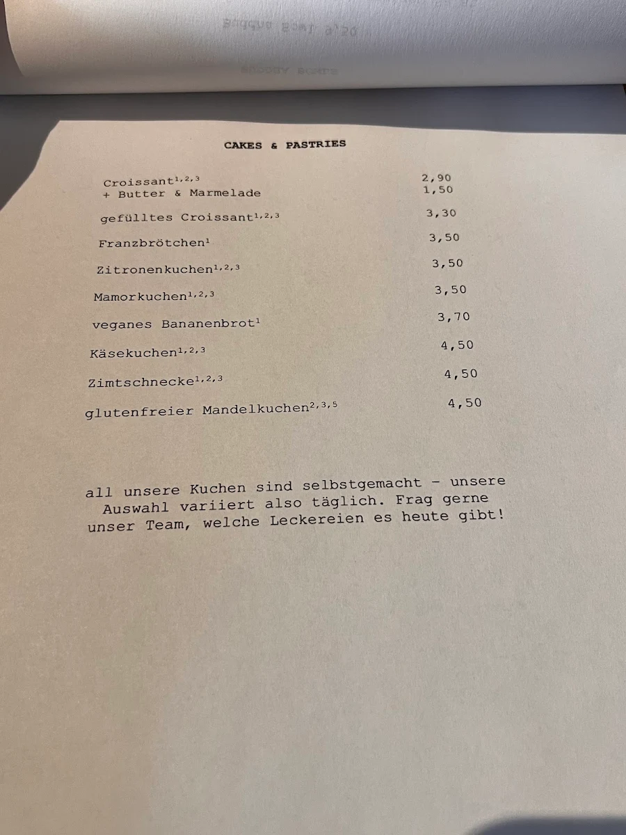 Speisekarte photo 2
