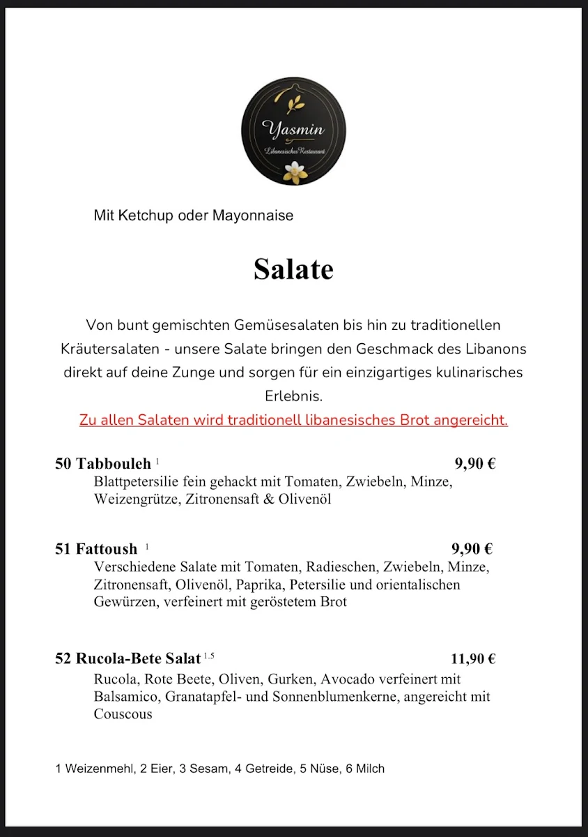Speisekarte photo 2