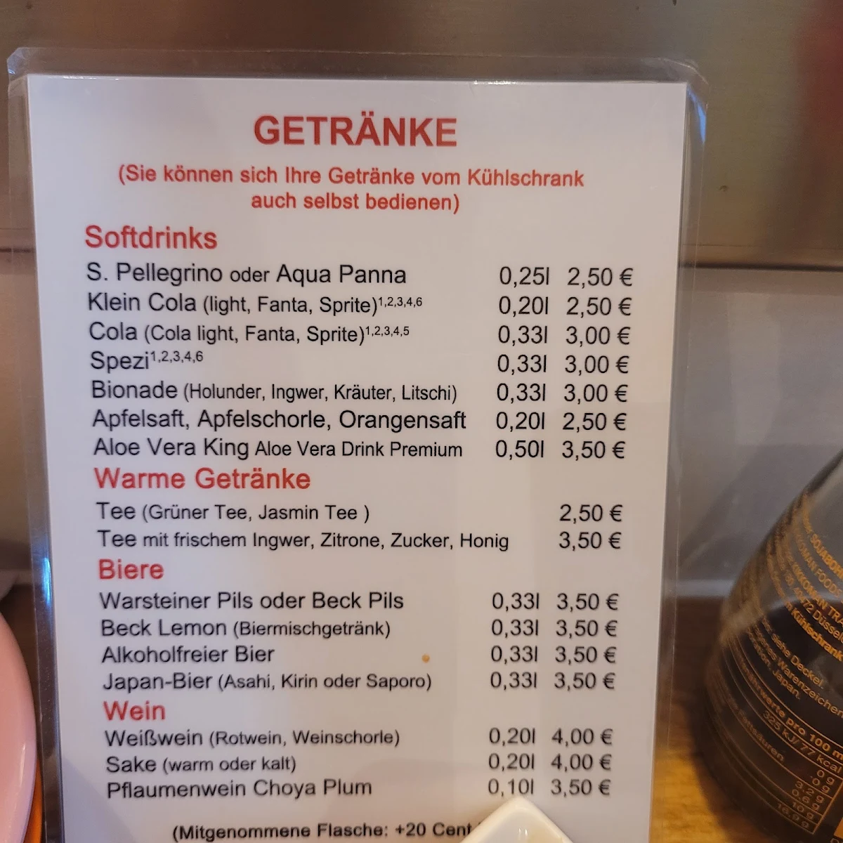 Speisekarte photo 6