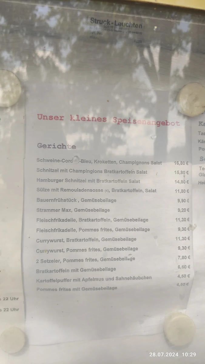 Speisekarte photo 2