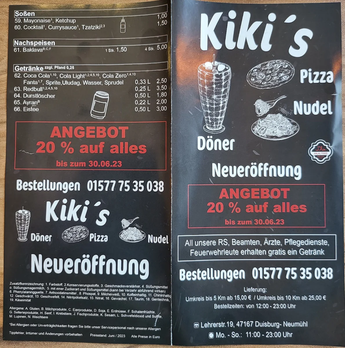 Speisekarte photo 3