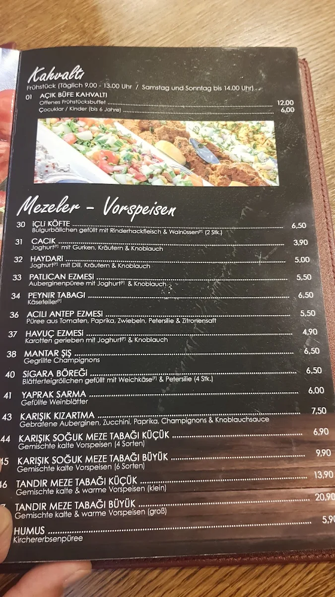 Speisekarte photo 1
