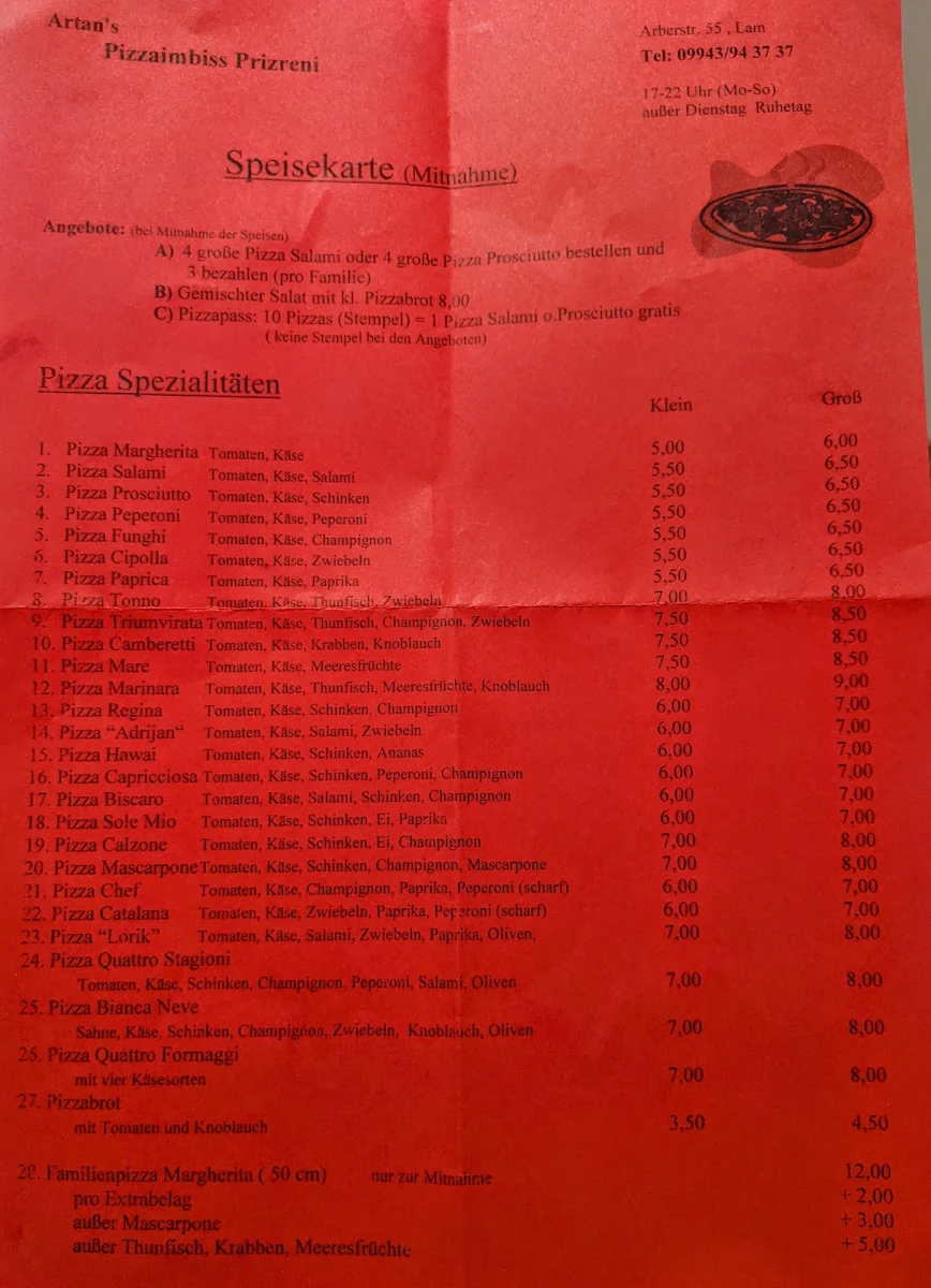 Speisekarte photo 8