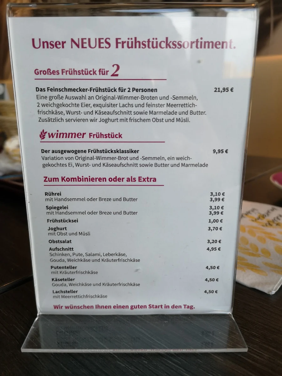Speisekarte photo 2