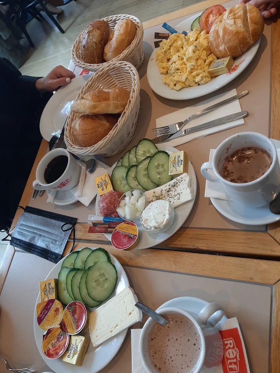 Speisekarte, Bäckerei Rolf Café Einhorn