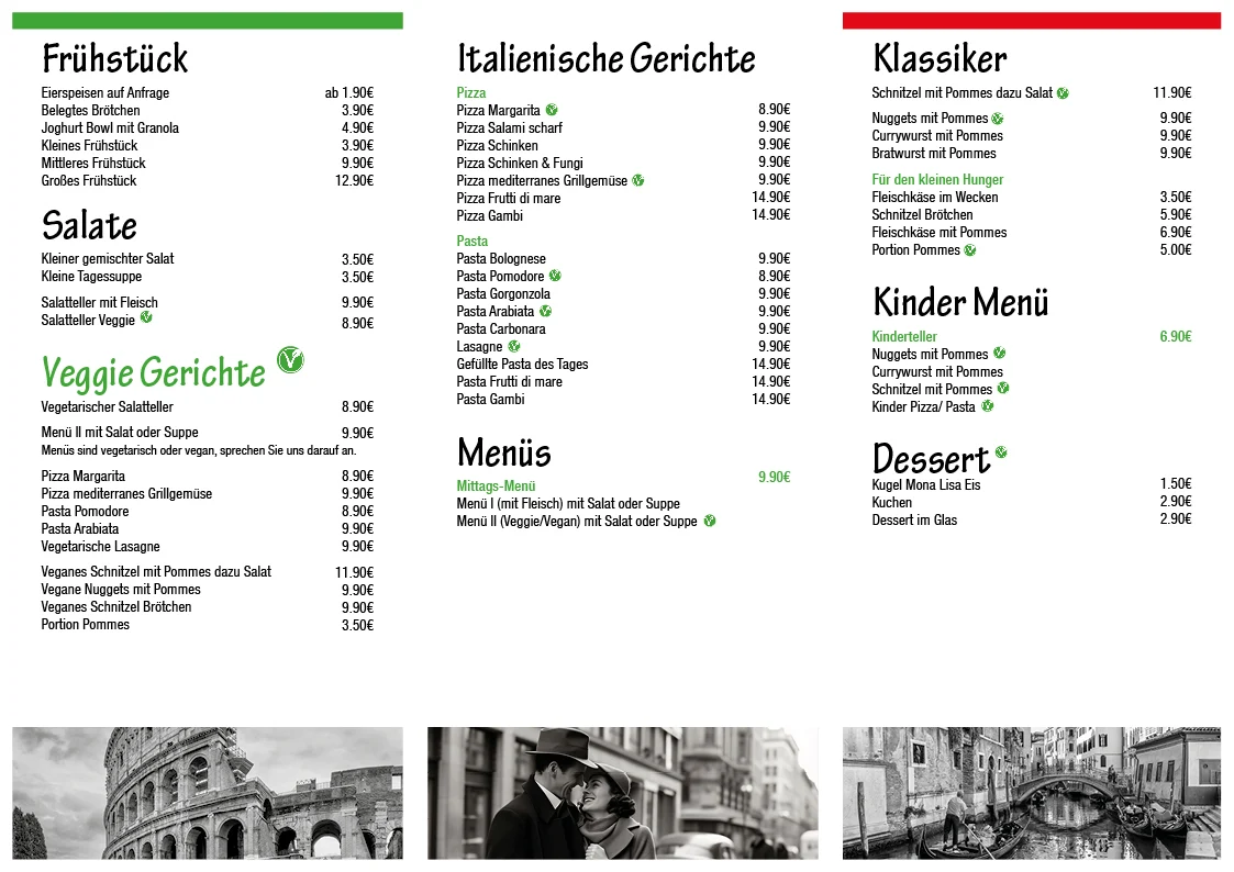 Speisekarte photo 1