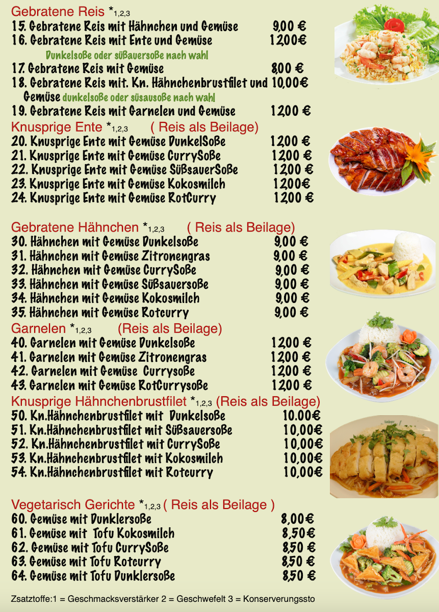 Speisekarte photo 1