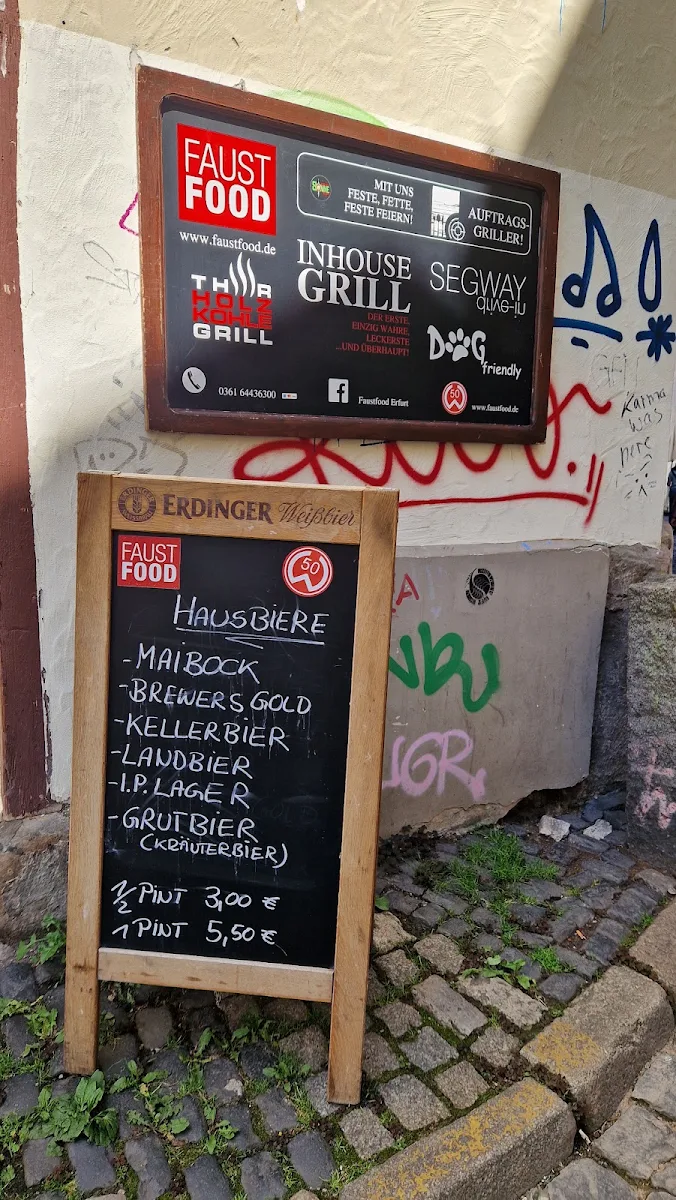 Speisekarte, Faustfood