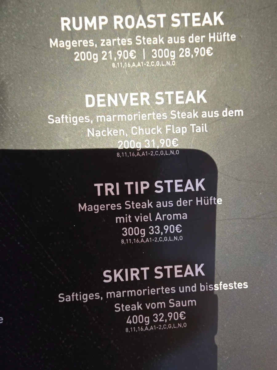 Speisekarte photo 1