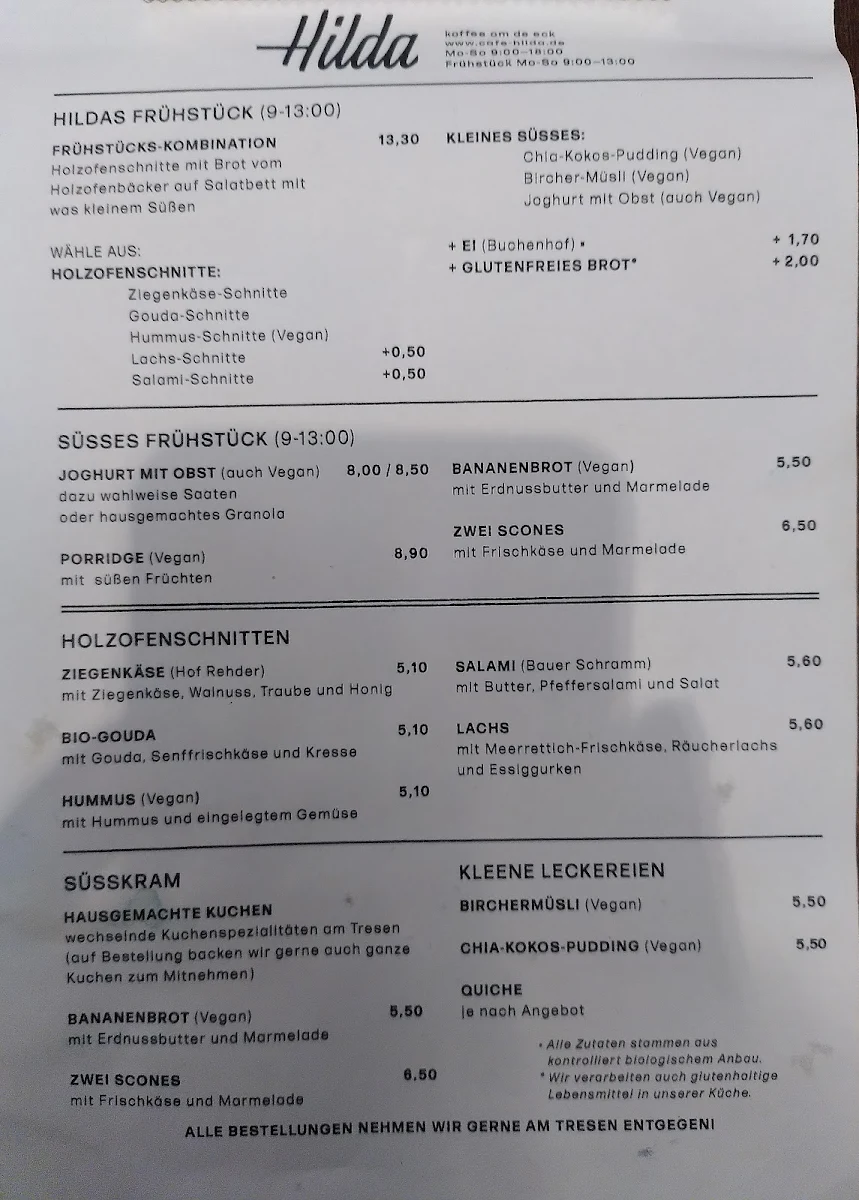 Speisekarte photo 2