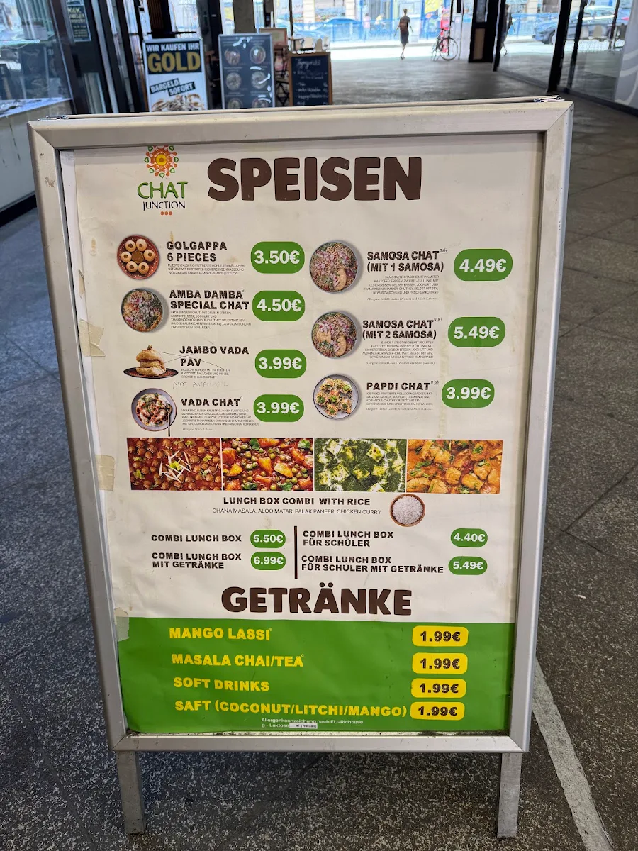Speisekarte, Chat Junction