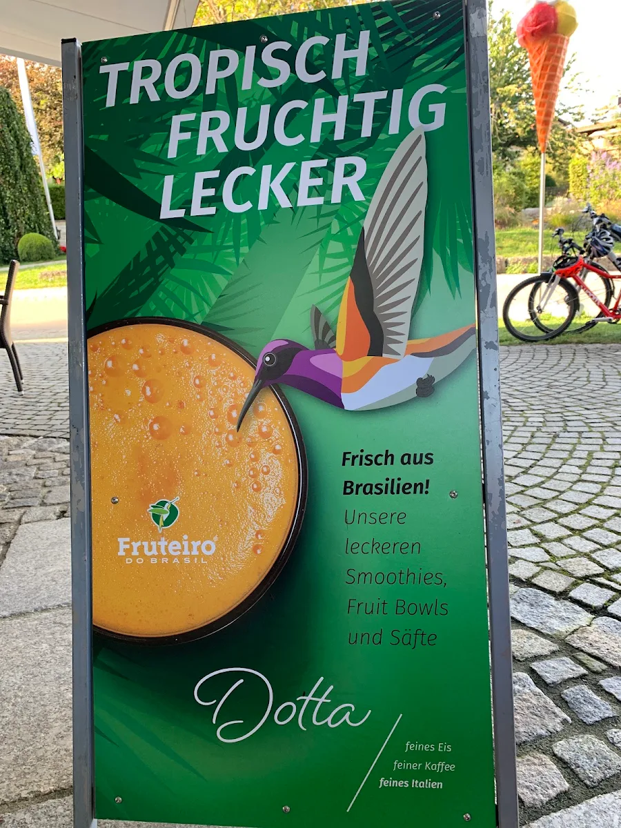 Speisekarte, Dotta - Feines Eis